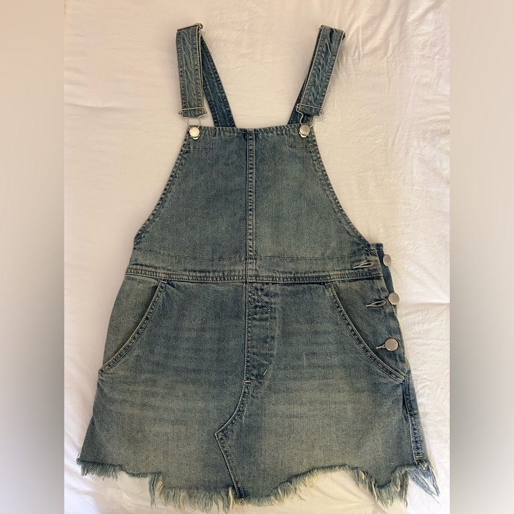 Free People Denim Mini Dress